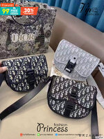 DIOR MINI GALLOP BAG WITH STRAP ภาพถ่ายจากงานขายจริง ใช้งานต่างประเทศได้