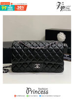 ORI หนังแท้ | CHANEL Classic Jumbo flap Bag 30cm กระเป๋าสะพายรุ่นยอดฮิตตลอดกาล นาทีนี้ต้องซื้อเก็บไว้ รุ่นไอคอนิกที่คุ้มค่า สวยงามหรูหราเหนือกาลเวลา