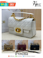 SMALL DIOR JOLIE TOP HANDLE BAG กระเป๋าสะพายดิ-ออร์ รุ่นใหม่ งานหนังสวย เกรดออริจินอล สลับแท้ ใช้งานต่างประเทศได้ งานสวยตามรูป ภาพถ่ายจากงานขายจริง