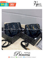 SAINT LAURENT YSL Loulou small quilted leather shoulder bag รุ่นยอดนิยม หายากที่สาวๆตามหา ใบนี้เลย!! สวยหรู ผู้ดี กระเป๋าสะพายไหล่ ดีไซน์อยู่ทรง สะพายได้ 2 แบบ สายหนังสลับโซ่ในตัว และสายยาวถอดได้ สวยคลาสสิคแฝงความหรูด้วยโลโก้สีทองอร่าม และสีเงินโดดเด่น สา