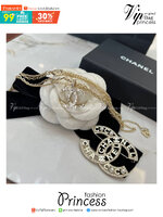 พร้อมส่ง ซื้อ1ได้ถึง2ชิ้น ในเซ็ตเดียว CHANEL JEWELRY SET / Chanel brooch / Chanel necklace ชุดเครื่องประดับครบชุดสุดอลังการ