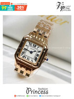 เกรดเทพ Top ORI | นาฬิกาคาเทียร์ New Cartier PANTHERE DE CARTIER WATCH(Ori) เครื่องญี่ปุ่นแท้ 100 % Size 23x30 mm. box set