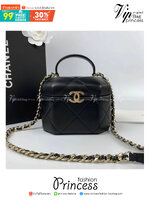 Chanel small Vanity case พร้อมส่งแล้วค่า งานที่สาวๆ ตามหา เกรดท็อปออรินอล งานเหมือนสุด หนังแท้ สวยงามตามรูป