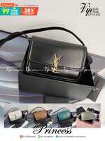 YSL Solferino medium crossbody bag คอลเล็คชั่นน้องโรเซ่ ROSE BLACKPINK ที่สุดแห่งความคลาสสิก เกรดออริจินอล หนังสวยมาก กระเป๋าสะพายรุ่นที่สาวๆ ทุกคนควรมีติดตู้ ภาพถ่ายจากงานขายจริง สวยตามรูป ไม่ผิดหวังค่ะ
