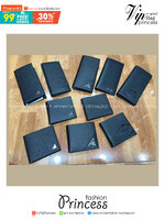 ORI หนังแท้ | Prada Long Wallet / Prada Short Wallet / Prada metal saffiano leather Wallet กระเป๋าสตางค์ใบยาว กระเป๋าสตางค์ใบสั้น กระเป๋าสตางค์ผู้ชาย