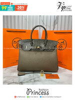 ORI หนังแท้ | Hermes Birkin 25 Bag กระเป๋าสะพายที่สุดแห่งหรูหราลัคชู นิยามของความสง่างามเหนือกาลเวลา แบรนด์เนมในฝัน งดงามดั่งเจ้าหญิง