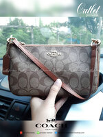 ของแท้ COACH F58321 TOP HANDLE POUCH อีกรุ่นฆ่าไม่ตาย!! ขายดีขายหมด ขายรวยขายปังๆ!!