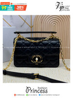 SMALL DIOR JOLIE TOP HANDLE BAG กระเป๋าสะพายดิ-ออร์ รุ่นใหม่ งานหนังสวย เกรดออริจินอล สลับแท้ ใช้งานต่างประเทศได้ งานสวยตามรูป ภาพถ่ายจากงานขายจริง