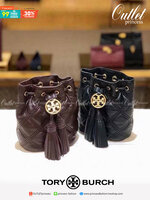 Tory Burch Fleming Soft Mini Bucket Bag กระเป๋าทรงขนมจีบขนาดมินิรุ่น Fleming ที่ตัดเย็บจากหนังแท้