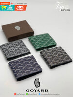 VIP GIFTbag 】GOYARD Victoire Bifold Wallet กระเป๋าสตางค์ผู้ชายใบสั้น พร้อมส่ง 4 สี พร้อมกล่องสวยหรูน่าใช้มากค่ะ