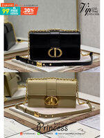 DIOR 30 MONTAIGNE EAST-WEST BAG WITH CHAIN เกรดเทพออริจินอล หนังแท้ งานดีสุด ภาพถ่ายจากงานขายจริง ใช้งานต่างประเทศได้