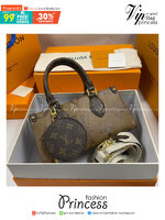 LV OnTheGo East West Monogram Bag / LV BAG พร้อมส่ง 4 สี กระเป๋าโท้ทขนาดกะทัดรัด ดีไซน์ใหม่ประจำฤดูกาล