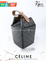 VIP 】หนังแท้ CELINE BOX CLASSIC HANDBAG หนังสวยอยู่ทรง สวยหรูที่สุด รูปทรงทันสมัยคลาสสิกมินิมอลมากค่ะ พร้อมส่งที่ไทยราคาสุดคุ้มห้ามพลาดค่ะ!