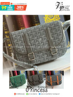 พร้อมส่ง 4 สี GOYARD Belvedere Messenger กระเป๋าสะพายแบรนด์หรูสัญชาติฝรั่งเศส 🧡 เกรดออริจินอล 1:1 สลับแท้ ใช้งานต่างประเทศได้