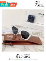แว่นตาลิซ่า Celine Sunglass เกรดท็อปออริ 1:1 สลับแท้ เกรดดีสุด ใช้งานต่างประเทศได้ มาพร้อมกระเป๋าใส่แว่นปักลายซีลีน ภาพถ่ายจากงานขายจริง