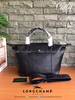 LONGCHAMP LE PLIAGE CUIR TOP HANDLE BAG S รุ่น 1512 กระเป๋าถือขนาดกำลังดี วัสดุหนังแกะ Metis