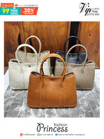 HERMES Garden Party 30 bag กระเป๋าทรงโท้ทแบรนด์หรู เอกลักษณ์ของความสง่างาม เกรดออริ สลับแท้ 1:1 ใช้งานต่างประเทศได้