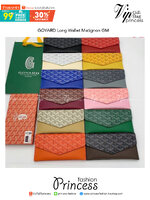 GOYARD Long Wallet Matignon GM กระเป๋าสตางค์ใบยาว พร้อมกล่อง งานสวยหรูน่าใช้ อีกรุ่นที่ยอดขายไม่เคยตก 🤑🤑 ใบจริงดูผู้ดี ดูแพง!!
