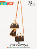 LV TRIO MINI ICONES ใหม่ล่าสุด น่ารักน่าใช้ ที่รวบรวมรุ่นสุดยอดที่เป็นดั่งไอคอนนิค ให้ทุกคนได้สะสมครบคอลเลคชั่น ในไซส์มินิ วัสดุหนังแคนวาสทุกใบ มีสายสะพายข้างให้ เกี่ยวทุกใบรวมสะพายทีเดียว หรือแยกใช้วันแบบ วันละสไตล์ สลับได้ไม่มีเบื่อ มาพร้อม box set ครบ 