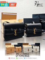 YSL Solferino Leather Crossbody Bag / YSL Solferino Bag พร้อมส่ง 3สี 3ไซส์ กระเป๋าสะพายรุ่นฮิตขายดี ทรงสวยคลาสสิค ใช้ได้บ่อยไม่มีเบื่อ ดีไซน์เรียบหรู ดูแพง **รอบนี้จัดราคาพิเศษสุดคุ้ม งานสวยเกินราคาค่ะ