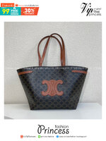 ELINE MEDIUM CABAS ANAÏS CUIR TRIOMPHE in Grained / Celine Tote Bag กระเป๋าสะพายทรงโท้ท ใบใหญ่จะสัมภาระได้เยอะ สวยคลาสสิค เกรดออริ 1:1