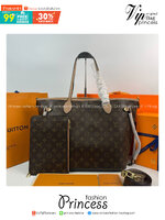 ORI หนังแท้ | LV Inside Out MM Tote Bag กระเป๋าสะพายทรงโท้ท พร้อมใบเล็ก 🤍 เกรดออริจินอล หนังแท้ ภาพถ่ายจากงานขายจริง ใช้งานต่างประเทศได้