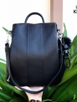 กระเป๋าเป้หนัง!!! ทรงน่ารักมากๆๆๆ จากแบรนด์ KEEP รุ่น Kyla backpack ใบนี้ มีสายสั้นหนังสำหรับสะพายไหล่ให้ด้วยคะ **จุดเด่นที่ >ตัวกระเป๋าทำจากหนังวัวสังเคราะห์ นิ่มมากลายหนังสวย >ตัวกระเป๋ามีสายสั้น ให้เพิ่มอีก 1 สายสำหรับสะพายไหล่คะ >ขนาดกระเป๋าก