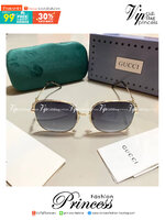 GUCCI SUNGLASSES แว่นตากันแดดชาแนล เกรดออริจินอล 1:1 งานสวยสุด คุณภาพดี Hi-quality กันแดดเต็มประสิทธิภาพ UV protection ภาพถ่ายจากสินค้าจริง