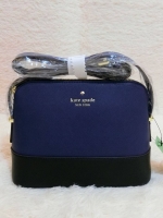 KATE SPADE CEDAR STREET MANDY แบรนด์ดังจากอเมริกาสุดฮิต กระเป๋าขนาดน่ารัก สะพายข้าง หนัง saffiano ภายในลายสวยเก๋สีทองเรียบหรู ทรงแข็งอยู่ทรง MUST HAVE!!