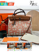 ORI หนังแท้ | HERMES HERBAG Zip 31 Bag / hermeskelly กระเป๋าสะพาย นิยามความหรูหราระดับมาสเตอร์พีช 🤍 สินค้าเกรดออริจินอล หนังแท้