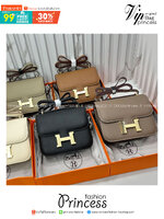 ORI หนังแท้ | Hermes Constance Bag กระเป๋าสะพายที่สุดแห่งหรูหราลัคชู นิยามของความสง่างามเหนือกาลเวลา แบรนด์เนมในฝัน งดงามดั่งเจ้าหญิง