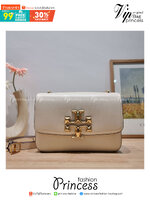 Tory Burch Bag / TORY BURCH ELEANOR CONVERTIBLE SHOULDER BAG รุ่นยอดนิยม กับไซส์ใหม่ ใหญ่จุคุ้ม! กระเป๋าสะพายข้าง ดีไซน์อยู่ทรง เรียบหรู! ผู้ดีกว่าใคร เปิด-ปิดด้วยแถบแม่เหล็ก