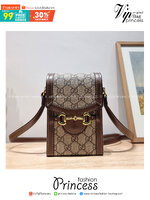 Gucci Horsebit 1955 mini bag / Gucci Phone Bag กระเป๋าไซส์มินิน่ารัก ใส่โทรศัพท์ได้คูลๆ