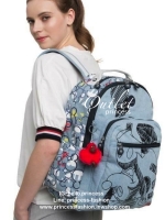 Kipling & Disney's 90 Years of Mickey Mouse Seoul GO Small& Large Laptop Backpack ฉลองครบ90ปีกับดิสนีย์กับรุ่นลิมิเตท เป้สวยๆที่มาวาดลวดลายและสีสันลงบนผ้าเป็นลายการ์ตูนมิคกี้ และไม่ลืมที่จะมีพวงกุญแจลิงเป็นสัญลักษณ์ ขนาดและไซส์ใช้ได้กับทั้งเด็กและผู้