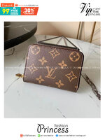 TOPori LV Zippy Coin Purse กระเป๋าสตางค์ ใส่เหรียญ รุ่นซิปรอบ เกรดท็อปออริ เกรดดีสุด 1:1 ใช้งานต่างประเทศได้