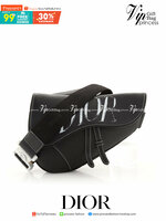หนังแท้ Dior Shawn Stussy Saddle Crossbody Bag Printed Leather / Dior Waist Bag / Dior Belt Bag / Dior Saddle พร้อมส่งที่ไทย ภาพสินค้าถ่ายจากงานขายจริง ใช้งานต่างประเทศได้ค่ะ