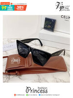 แว่นตาลิซ่า Celine Sunglass เกรดท็อปออริ 1:1 สลับแท้ เกรดดีสุด ใช้งานต่างประเทศได้ มาพร้อมกระเป๋าใส่แว่นปักลายซีลีน
