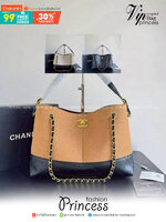 Chanel Shopping Bag 25A Suede Bag กระเป๋าช้อปปิ้งทรงโท้ท มีทั้งแบบงานหนังเต็มใบ/ทูโทน/และงานหนังกลับ สวยหรูหรา คอลใหม่