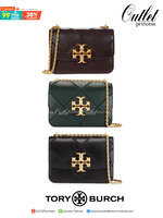 สวยจริงคุณภาพสูง ไม่จกตาค่ะ!! TORY BURCH ELEANOR QUILTED CONVERTIBLE SHOULDER BAG ((73590)) พร้อมส่งที่ไทย ใครรออยู่ห้ามพลาด จำนวนจำกัดค่ะ!! อีกรุ่นที่น่าครอบครองมากๆค่ะ😘 กระเป๋าสะพายข้างและทบสายเป็นคล้องไหล่ได้ หนังแท้ชั้นดีที่สุด ทำลายเหลี่ยมตัด