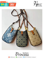 Tory Burch T Monogram Phone Crossbody / Tory Phone Bag พร้อมส่ง กระเป๋าใส่โทรศัพท์ สวยคม ด้านหลังมีช่องใส่บัตร