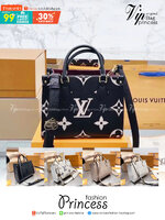 LV OnTheGo Leather Handbag / LV Tote Crossbody Bag กระเป๋าทรงโท้ทที่ใครเห็นต้องเป็นคลั่งรัก ดีไซน์คลาสสิค ผู้ดี หรูหรา โทนสีใช้งานง่าย ได้ทุกลุค ทุกสไตล์
