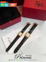 CARTIER WATCH TANK MUS นาฬิกาคาเทียร์ เกรดออริจินอล รุ่นฮิตสุดคลาสสิก ใช้ได้ทั้งชายหญิง ภาพถ่ายจากงานจริง มาพร้อมกล่อง อุปกรณ์ครบชุด วัสดุโลหะเคลือบขึ้นเงาตามรูป ใช้งานต่างประเทศได้