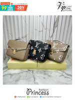 ORI หนังแท้ | LV Pochette Metis Monogram Empreinte leather กระเป๋าสะพาย อีกหนึ่งผลงานเด่นประจำฤดูกาล Spring 2021