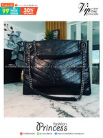 YSL Shopper Niki Tote Bag กระเป๋าสะพายทรงโท้ทใบใหญ่กำลังสวย หรูหราขั้นสุด เสิร์ฟมาให้สวยทันใช้ปีใหม่แน่นอน ใบจริงดูแพงเกินคุ้ม -- [รับตัวแทนกระเป๋า]