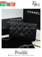 Chanel Wallet On Chain รุ่น Micro chip *หนังคาเวียร์* เกรดท็อปออริจินอล 1:1 สลับแท้ เกรดขายดีสุด งานสวยเป๊ะปัง ทรงสวยตรงปก ไม่ผิดหวัง ใช้งานต่างประเทศได้ ภาพถ่ายจากงานขายจริง