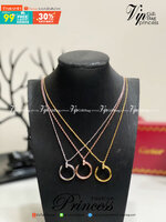 Cartier JUSTE UN CLOU NECKLACE / Cartier necklace สร้อยคอคาเทียร์ หัวตะปูหัวเพชร ภาพถ่ายจากงานจริง วัสดุคุณภาพดี ไม่ลอกไม่ดำ งานปั้มครบตามรูปเลยค่ะ