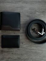 Calvin Klein Leather Belt & Wallet Set Value set 3 in 1 ซื้อ 1 ได้ ถึง 3 กระเป๋าสตางค์ ที่ใส่บัตร และเข็มขัดเข้า set จะมอบเป็นของขวัญหรือใช้เองก็แนะนำค่ะ