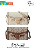 GUCCI HORSEBIT 1955 MINI BAG กระเป๋าสะพาย กระเป๋าใส่โทรศัพท์ ดีไซต์สัญลักษณ์วงแหวนตามแบบฉบับ GG มาพร้อมกล่องแบรนด์และสายสะพายยาวที่สามารถปรับระดับได้ พร้อมส่งให้สะพาย สวยๆ กันแล้ววันนี้ ใบนี้ must have..ค่ะ.!!