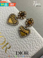 พรีเมี่ยมกิ๊ฟแท้ 💯% 】Christian Dior Earrings VIP GIFT WITH PURCHASE ORIGINAL PACKAGE (GWP) ชุดกิ๊ฟเซทของกำนัลสุดเลอค่า
