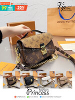 LV Pochette Métis East West / LV Metis / LV BAG พร้อมส่ง 5 สี กระเป๋าสะพายทรงพอช คลาสสิค ดีไซน์เรียบหรู งานสวยเป๊ะ